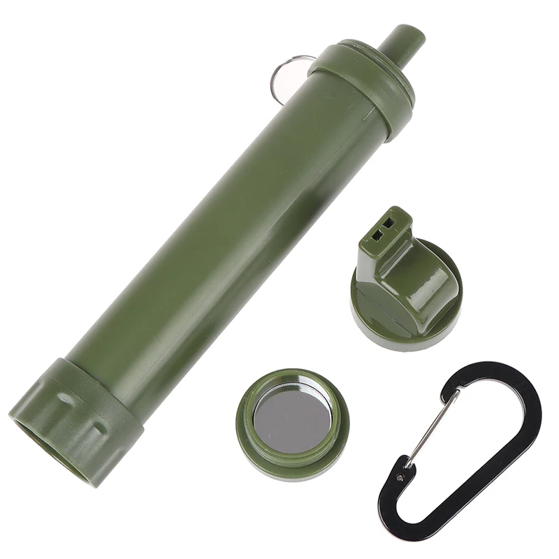 

1Pcs Portable Water Purifiers Outdoor Survival Water Filter Camping Camping Hiking Emergency Portable Outdoor Survie Equipement