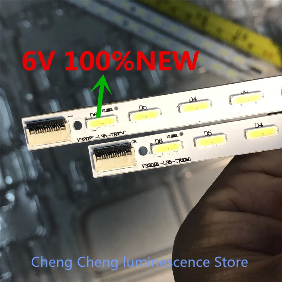 20 шт./лот Beented 1 шт. светодиодный полосы V320B1 LS5 TREM1 36 403 мм для 32E550D V320BK1 100%
