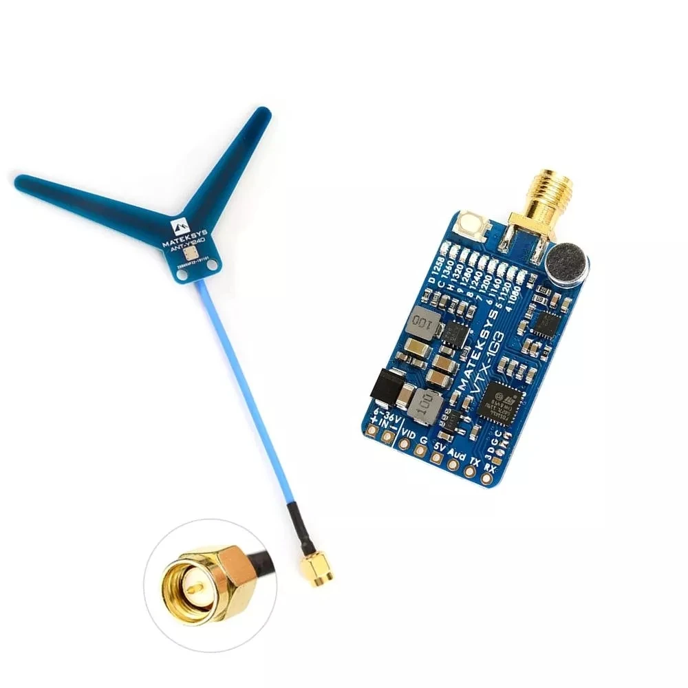 MATEKSYS VTX-1G3-9 1 2 ГГц 3 9CH международная версия FPV видеопередатчик для очков