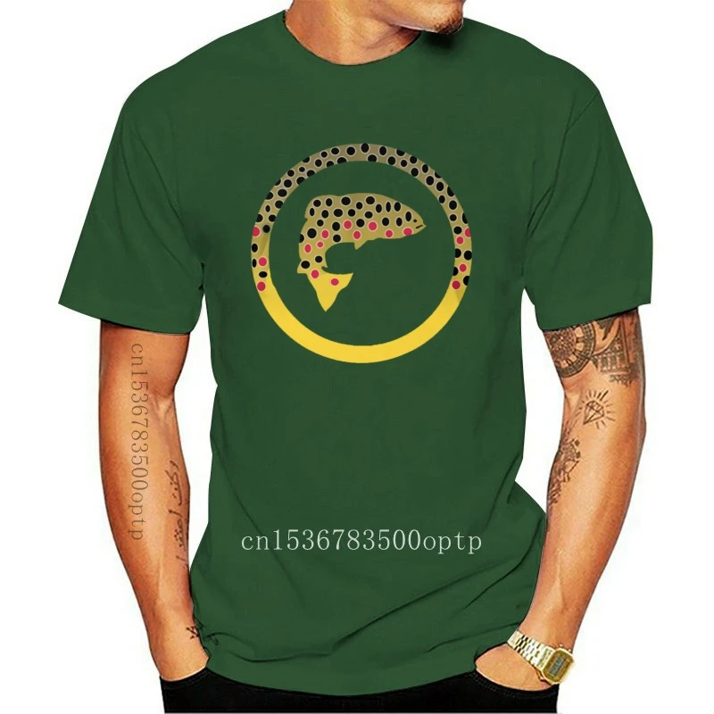 

New Men T Shirt Trout fly fishing Women t-shirt