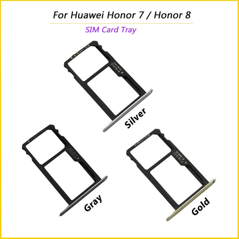 Держатель лотка для SIM-карт Huawei honor 7 и 8 | Мобильные телефоны аксессуары