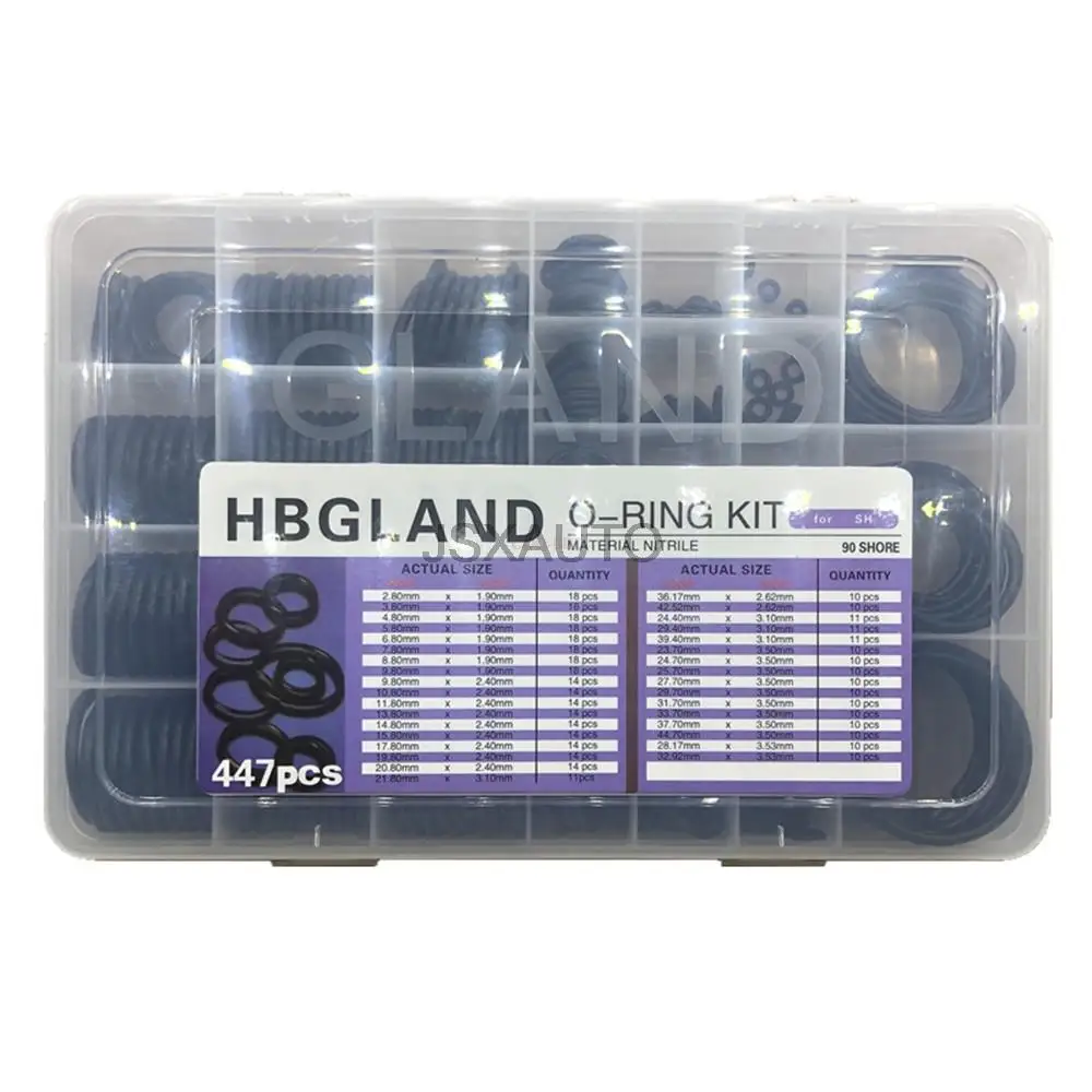 Уплотнительное кольцо для экскаватора SUMITOMO SH в коробке прозрачная коробка с