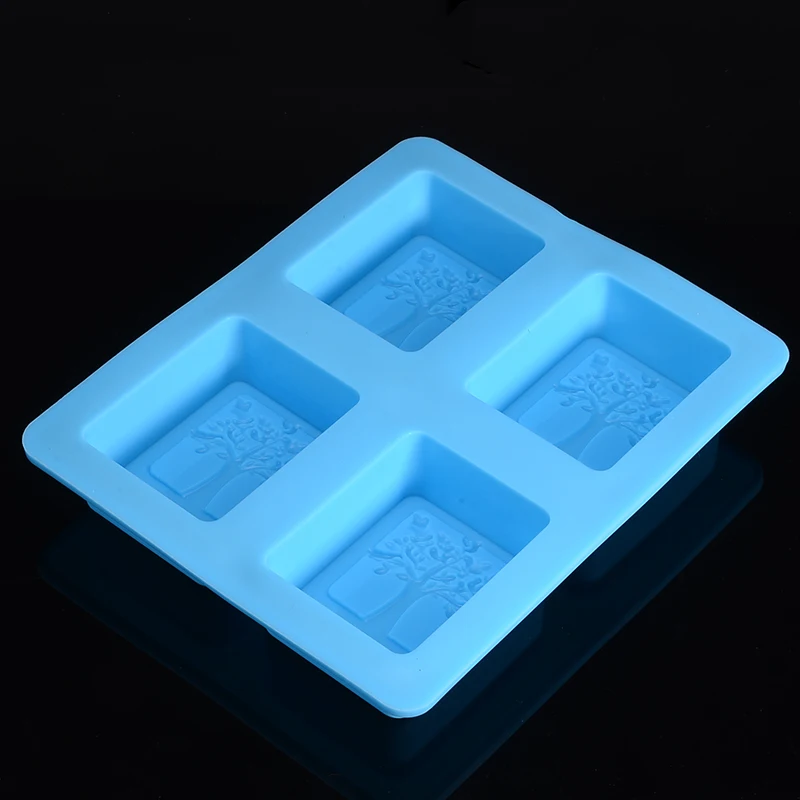 Силиконовая детская мыло ручной работы форма &quotдеревья&quot узор торт для