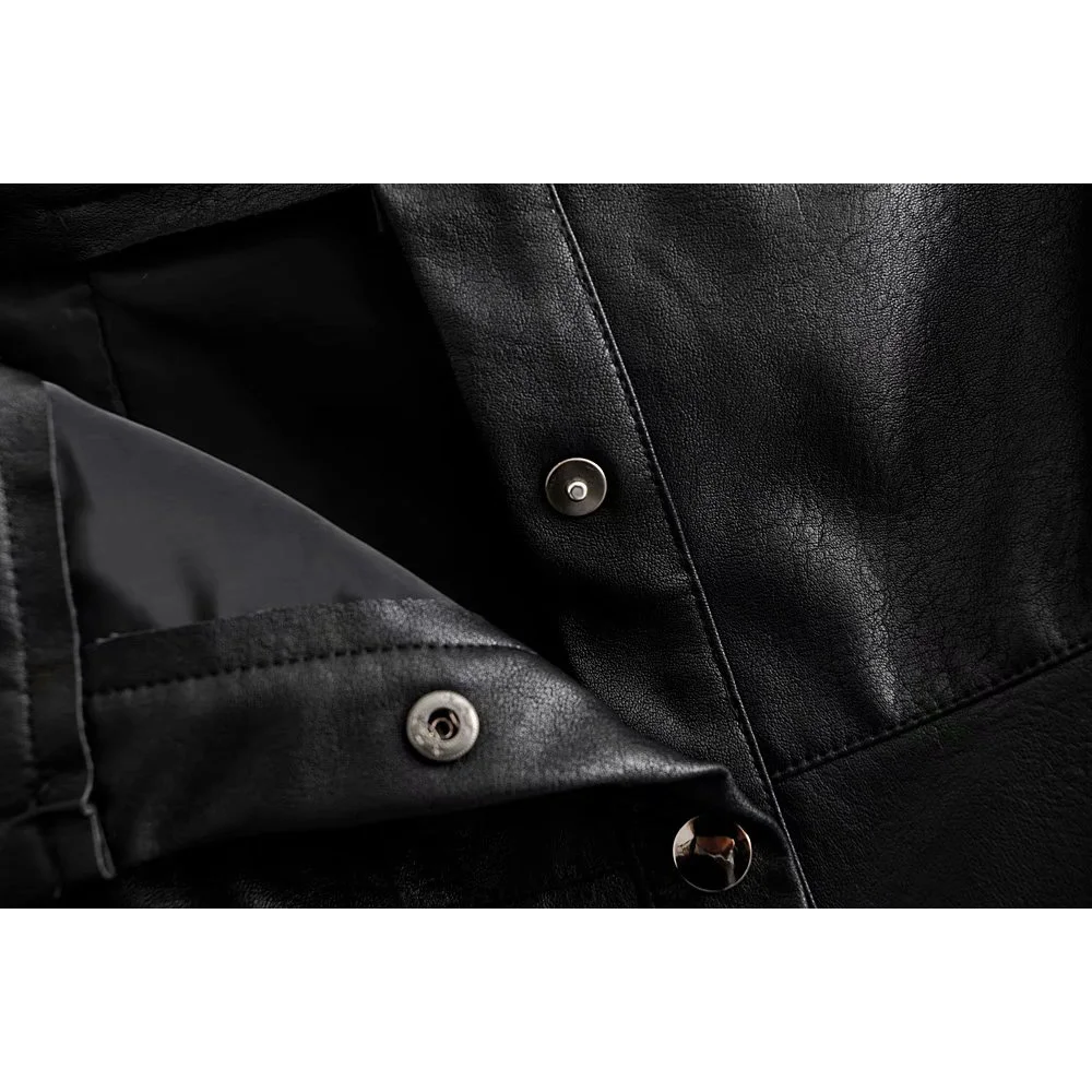 2019 женские юбки из искусственной кожи с каскадными оборками мини высокой талией