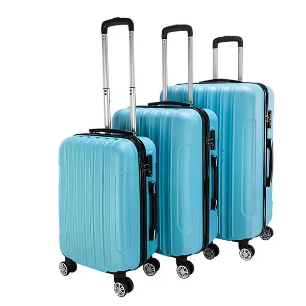 Maleta de viaje multifuncional 3 en 1 de gran capacidad para estudiantes, Maleta de negocios con compartimiento para equipaje, color azul-0