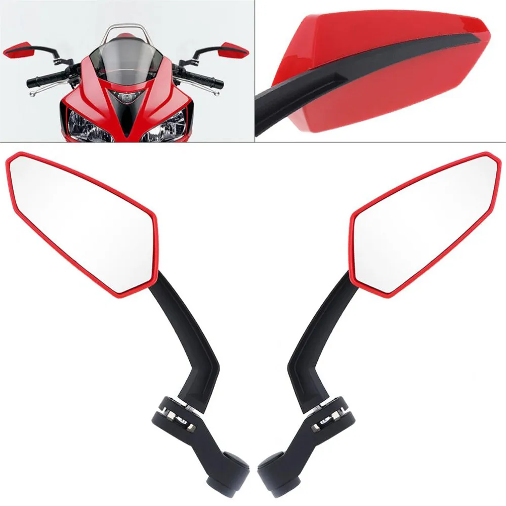 

Топ Мода 2 шт. 10 мм изменение покрытием универсальный мотоцикл зеркало заднего вида боковые зеркала заднего вида для мотоцикла скутеры опто...