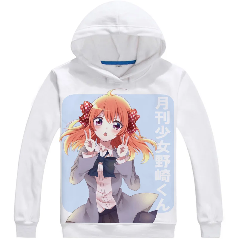 Толстовка для косплея нозаки-Куна Сакура чиё геккан шодзо девочек флисовый