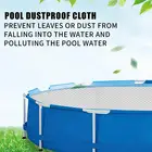Круглая воздушно-пузырьковая пленка для бассейна, защитное водонепроницаемое покрытие от пыли, уличные принадлежности для дома