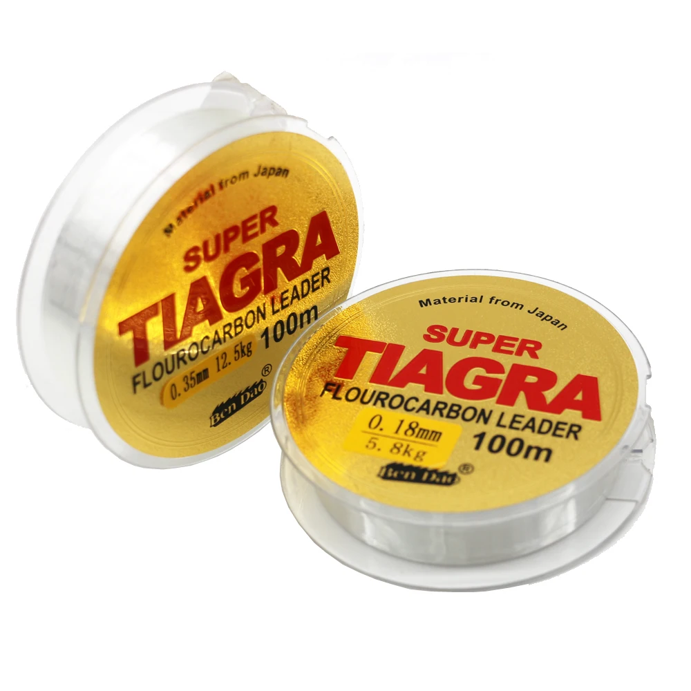 

4PCS Fishing Line Fluorocarbon Coated Leader Line Nylon Strong Fishing Wire Monofilament-Line Japan Mater for Carp Fishing Line