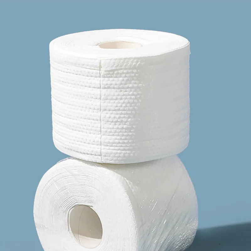 Одноразовые полотенца для лица хлопковые салфетки снятия макияжа рулонная