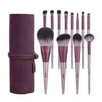 12pcs makeup brushes set foundation powder blush fiber brushes lipstick eyeshadow brushes concealer cream blender makeup tools