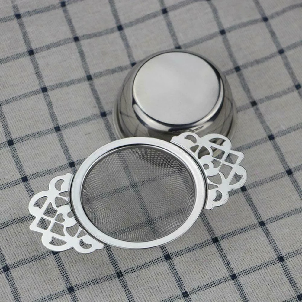 Ситечко для чая из нержавеющей стали с капельной чашей легко Чистящая свободная