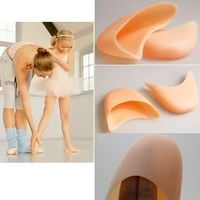 professional pro women girl soft ballet pointe dance shoe pads silicone gel toe dance practice womens dance shoes pad
