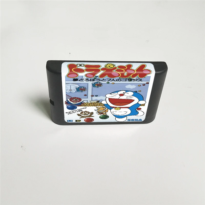 

Игровая карта Doraemon - Yume Dorobouto 7 Nin No Gozansu - 16 Bit MD для Sega Megadrive Genesis картридж игровой консоли