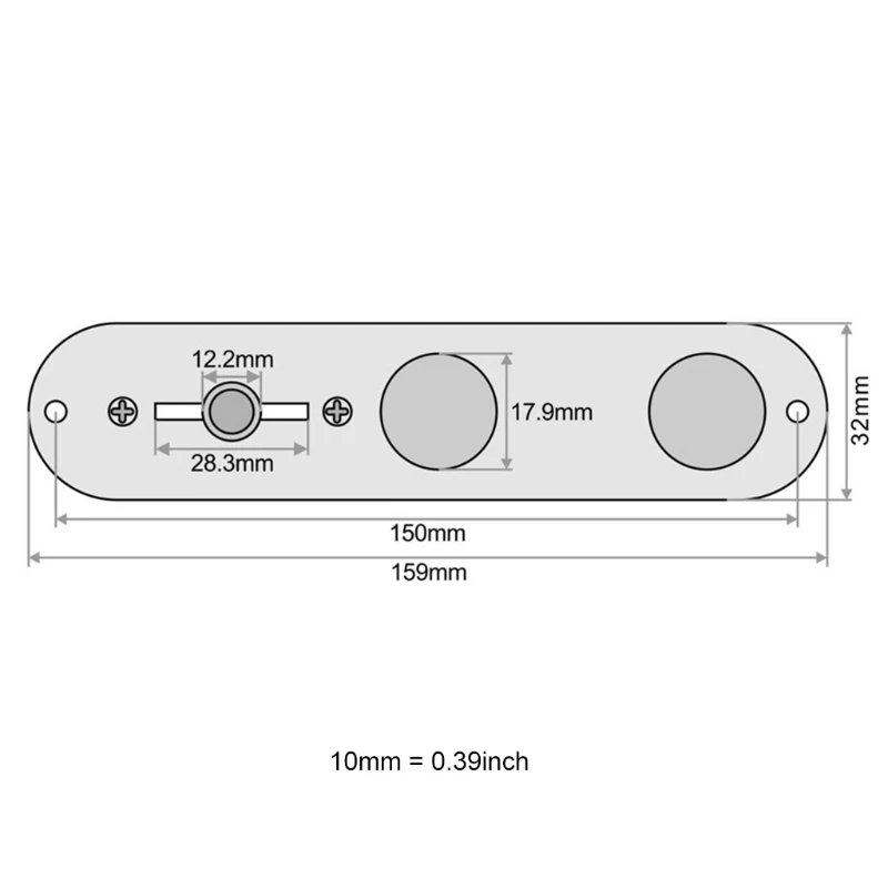 

3 Way Wired Loaded Prewired Control Plate Harness Switch Knobs for TL M68D
