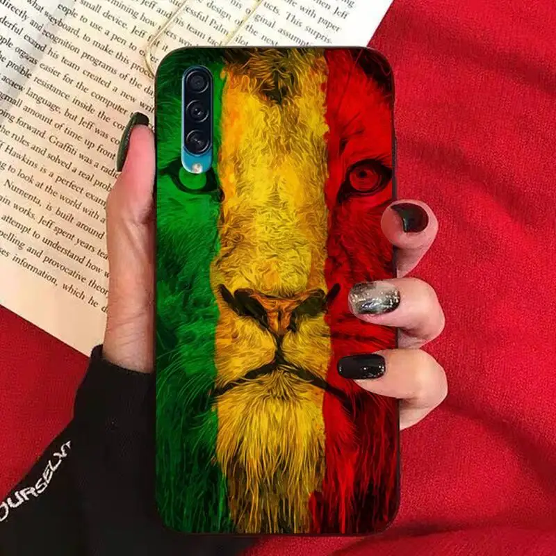 TOPLBPCS Lion Alpha мужской черный ТПУ мягкий чехол для телефона Samsung A10 20s 71 51 10 s 20 30 40 50 70 80