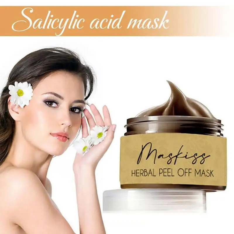 Маска для удаления черных точек травяная с гиалуроновой кислотой Глубокая