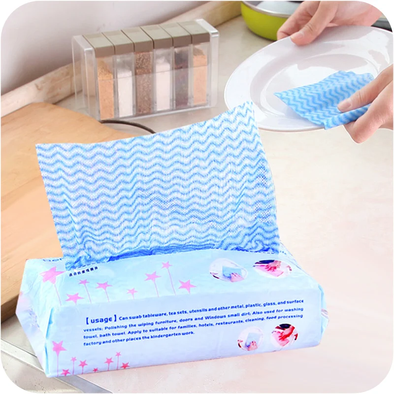 80 ломтиков съемная антипригарная масляная одноразовая Нетканая салфетка