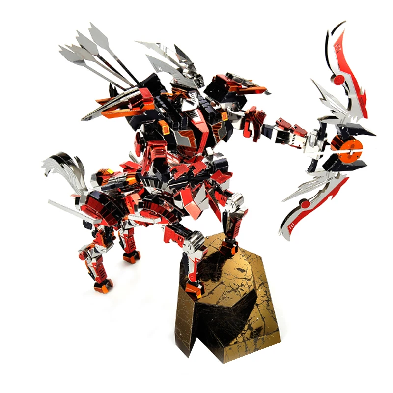 

Microworld 3D metal puzzle Red devils scorpion model Assembly metal Model kits DIY 3D Laser Cutting Model puzzle toys gift
