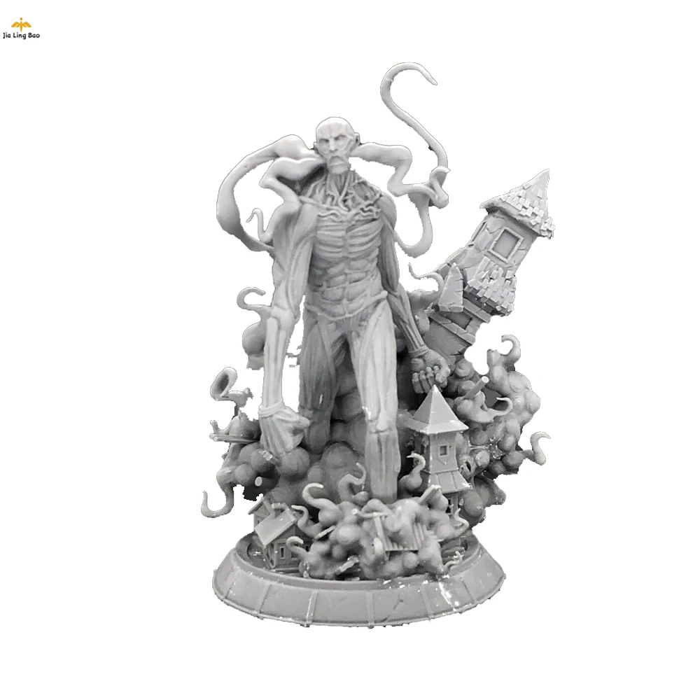 

Attack On Titan Resin Figure Model Kit Titan Diorama Modelling Assembly Unpainted Kits Diy Toys Hobby Tools