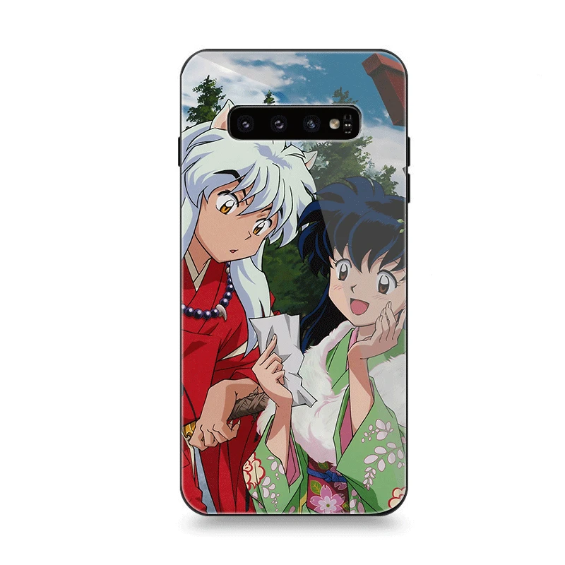 Чехол для телефона Стекло samsung A10 A20 A30 A40 A50 A60 A70 S7 край S8 S9 S10 плюс Аниме комиксов