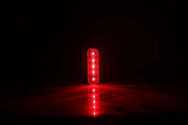 Перезаряжаемый велосипедный светодиодный фонарь для велосипеда USB безопасность заднего хвоста Предупреждение велосипедный фонарь задний фонарь Портативный мигающий свет