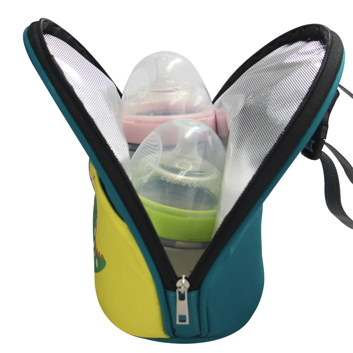 

Baby Insulated Stroller Bottle Hanging Bag Portable Mini Cooler Tote Travel Outdoor Lightweight Organizer Cover Cases