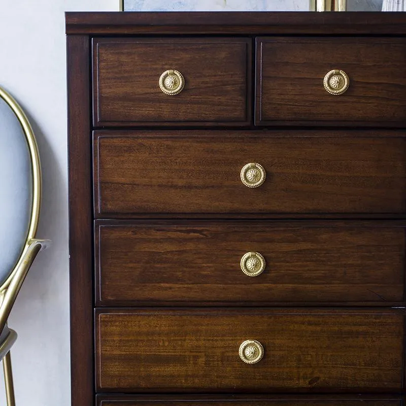 Классическая мебель ручки золотистый регулятор Ретро В европейском и