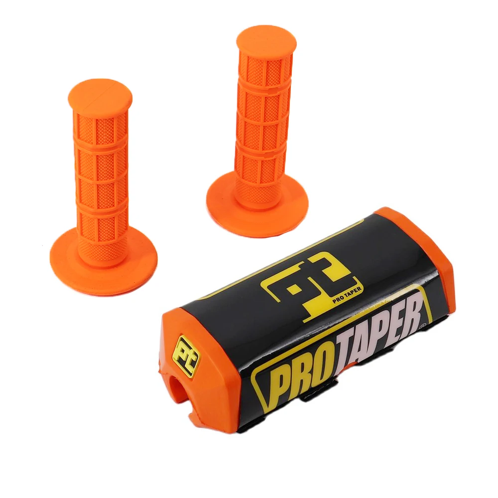 

Monochrome handlebar pad fat pad TP breast protector handlebar suitable for 1-1/8 handlebar off-road motorcycle