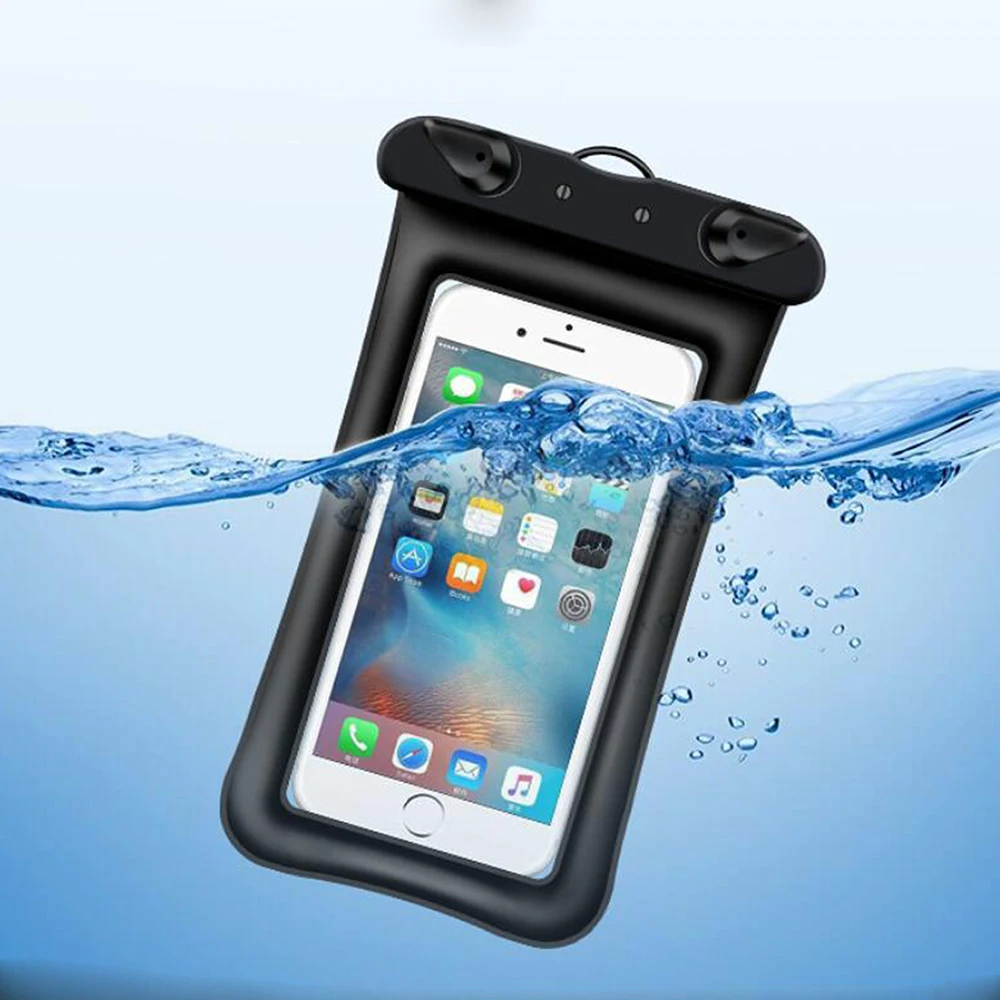 

IPX8 Waterproof Bag Case Universal 6.5 inch Mobile Phone Bag Swim Case Take Photo Under water For iPhone 11 Samsung Huawei case