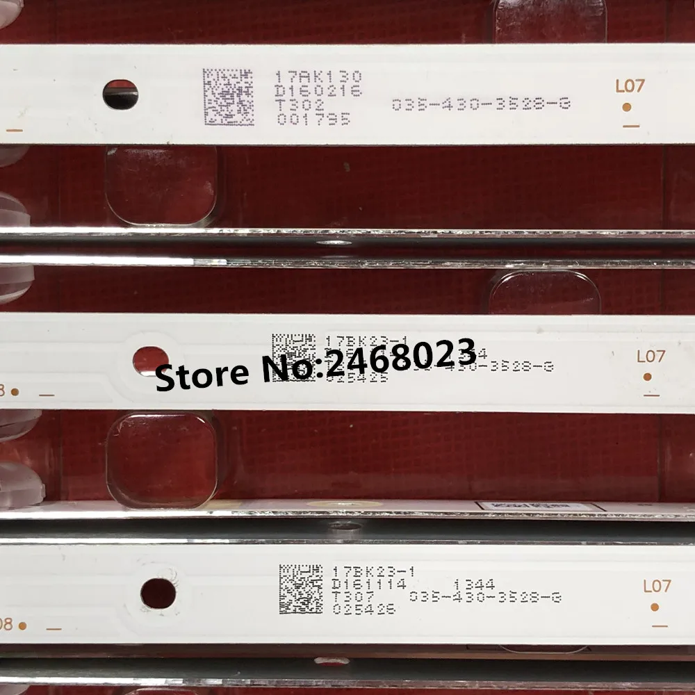 3pieces/lot for 43L1600C 2600C 43L26CMC L43E9600 JL.D43081330-140FS-M E469119 8lamps 755mm | Лампы и освещение