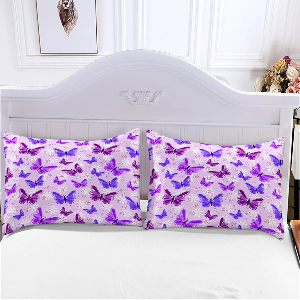 Бабочка пододеяльник комплекты микрофибра постельное покрывало наволочки