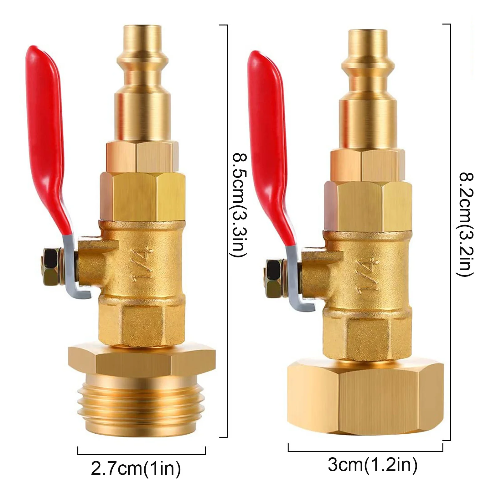 

Winterize Quick Adapter Blowout Adapter with 1/4" Male Quick Plug