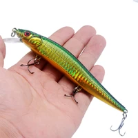1pcs 22g140mm classic big laser minnow fishing lure high quality tackle wobblers hard crankbait with 2 hooks peche isca