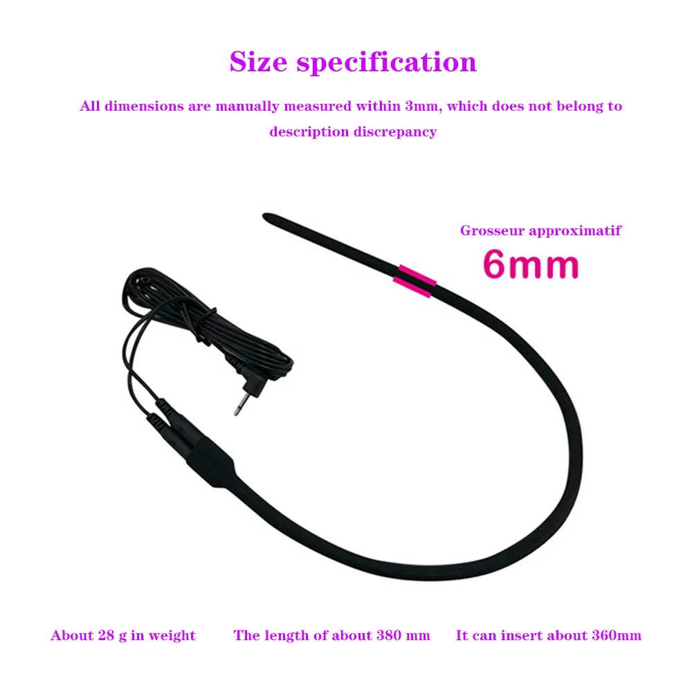 Электрический уретральный катетер лошадь карандаш для глаз Стимулятор точки G