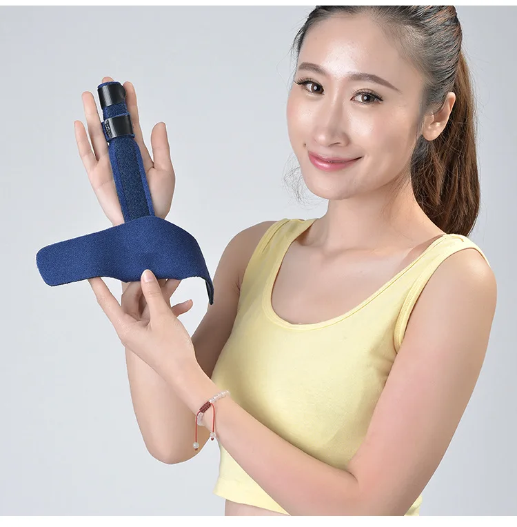 

Aluminium Finger Splint Trigger Fingers Protector Posture Corrector Brace Support Sports Protection Orthopedic Belt Strap