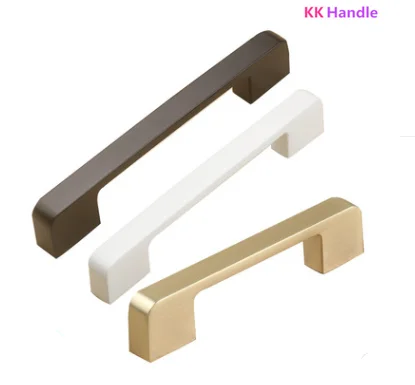 Современные Мебельные шкафы с белыми и черными ручками шкаф большая ручка