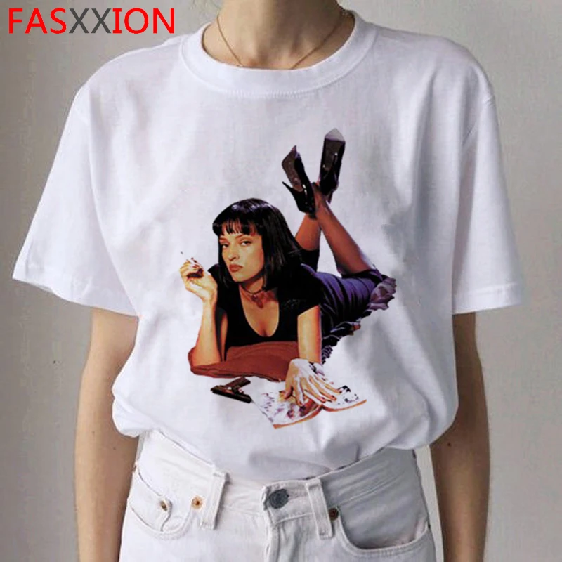 Женская футболка в стиле Харадзюку с принтом из мультфильма | одежда