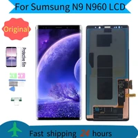 original amoled lcd for samsung galaxy note9n960f n960 n960n lcd display touch screen digitizer assembly for note9 repair parts