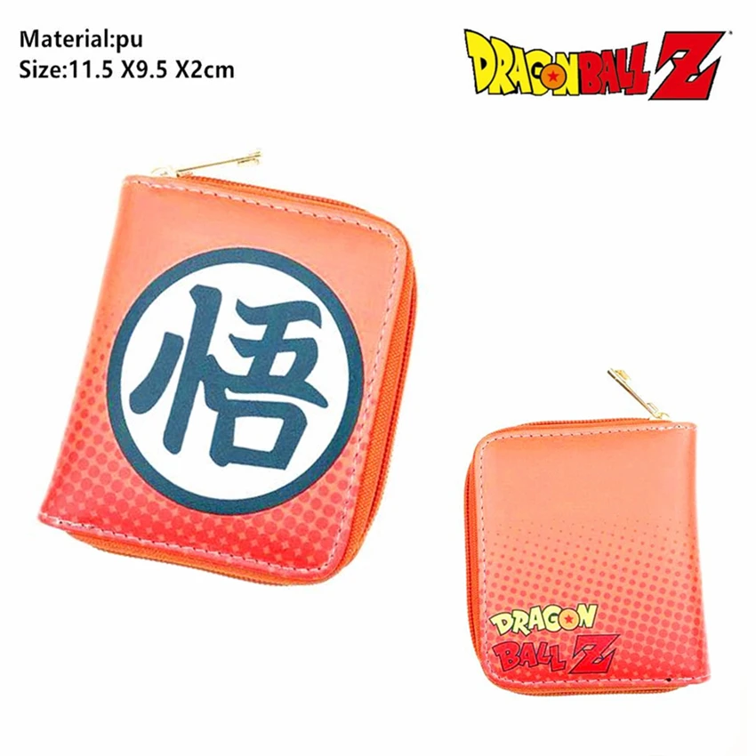 17 Мультфильм Аниме Кошелек Dragon Ball/stitch/Card Captor/Сейлор Мун/Марио/Кошмар перед Рождеством Pu на молнии Держатель для карт кошельки для монет - Цвет: 17