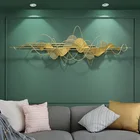 Скандинавская трехмерная металлическая настенная декорация, фон для гостиной, настенная подвеска, креативное модное настенное украшение, подвеска