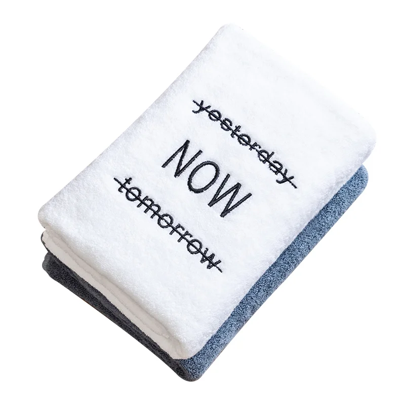 

White Soft Towel Fashion Water Absorbing Bathroom Large Adults Bath Towel Cotton Quick Dry Travel Serviette Household AE50BT