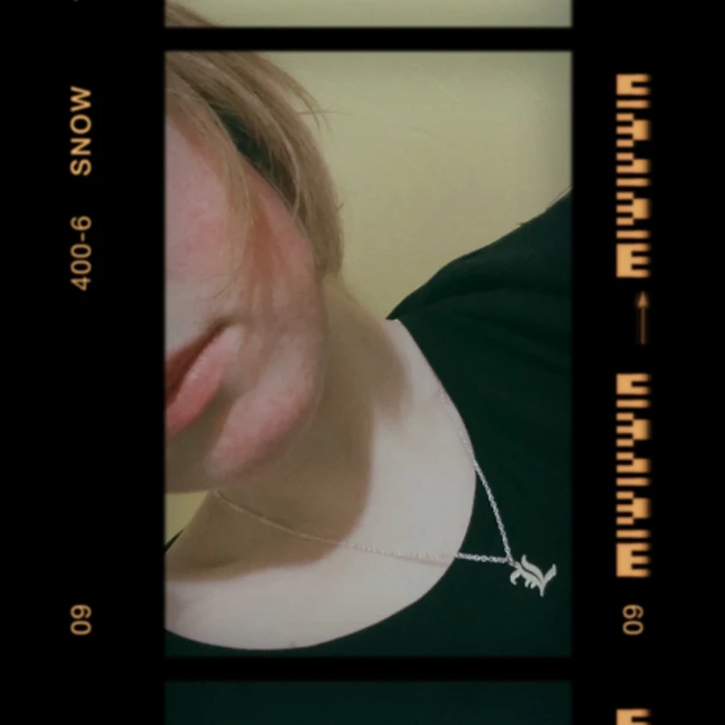 Женское колье из нержавеющей стали с буквенным принтом золотая цепочка буквами в