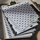 100 листовпакет ретро красочная папиросная бумага для упаковки Крафтовая бумага DIY Детский подарок складная бумага ручной работы декор для вечевечерние DIY упаковка