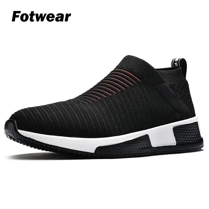 Men Sock-like-fit sneaker casual shoes Comfortable textile lining Rubber outsole Exceptional cushioning and shock absorption | Обувь