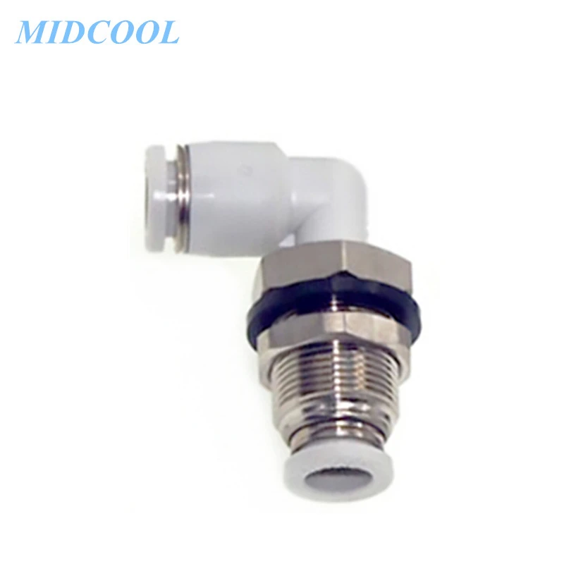 Односенсорный фитинг PLM Series PLM4 PLM6 PLM8 PLM10 PLM12 перегородка с наружной