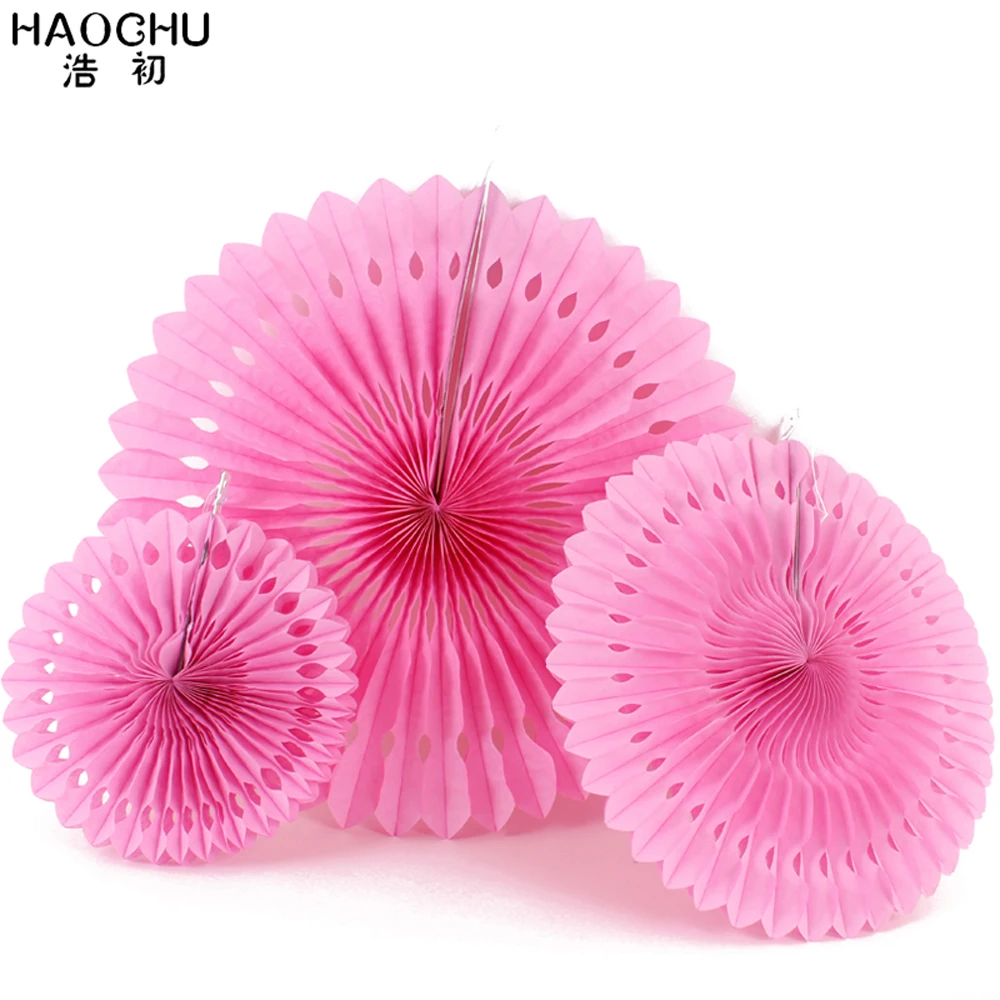 5 шт. 20 см/30 см/40 см китайская бумага вырезанные бумажные вееры Висячие аппликации