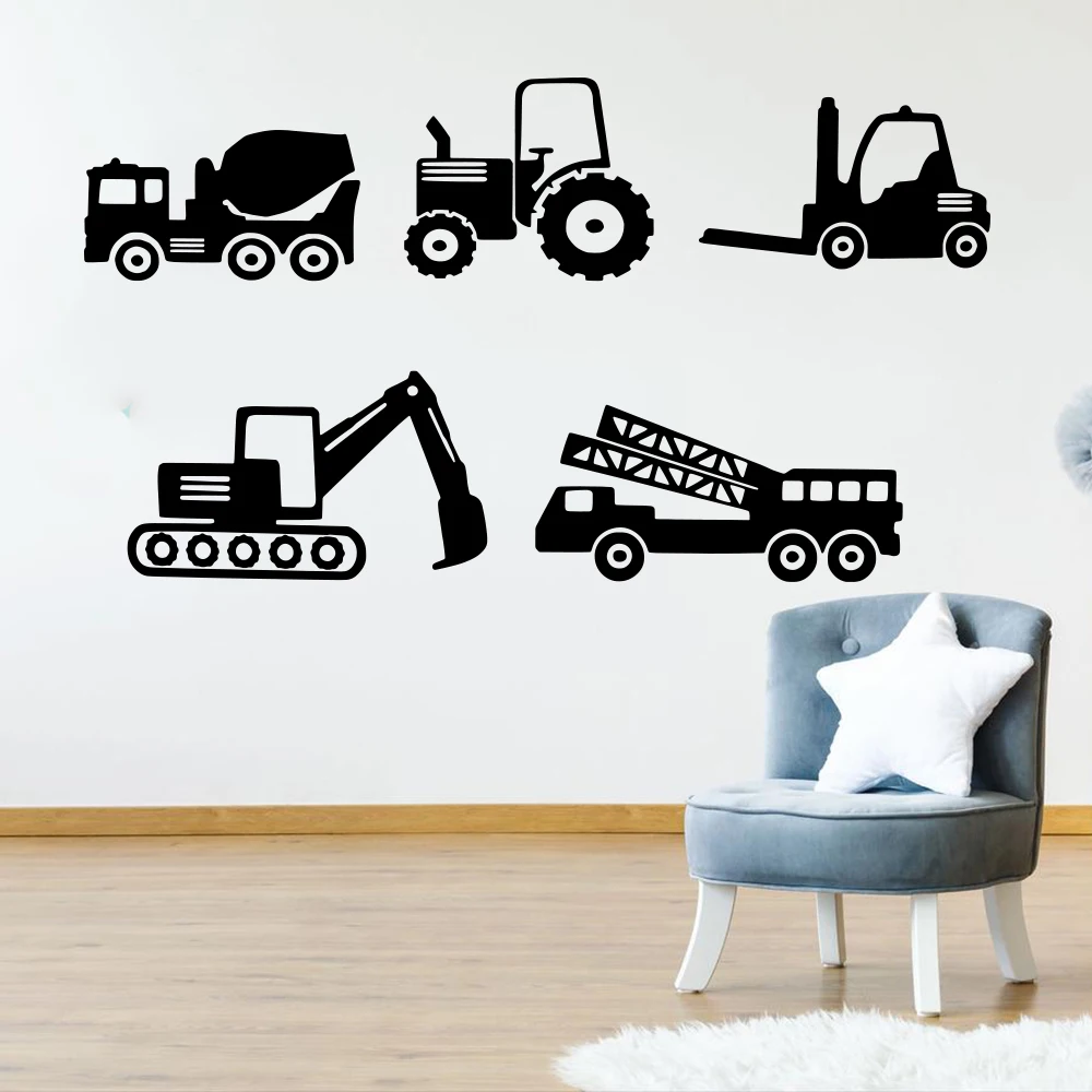 

5 шт., виниловые наклейки на стену для детской комнаты