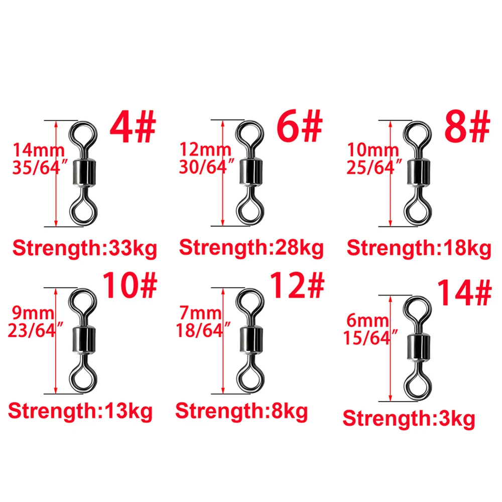 Рыболовные Вертлюги для ловли карпа медные зажимы из нержавеющей стали