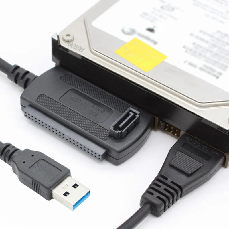 Переходник для жесткого диска USB 2 0 к IDE/SATA 5 дюйма 3 кабель переходник ATA/ATAI LBA 48 бит